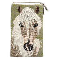 Purse Evening Party Cellphone Handbag Sequins Horse