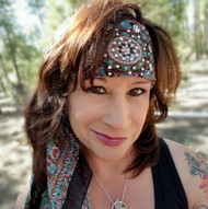 Scarf, 39 x 40" Black Feathers FREE SHIPPING