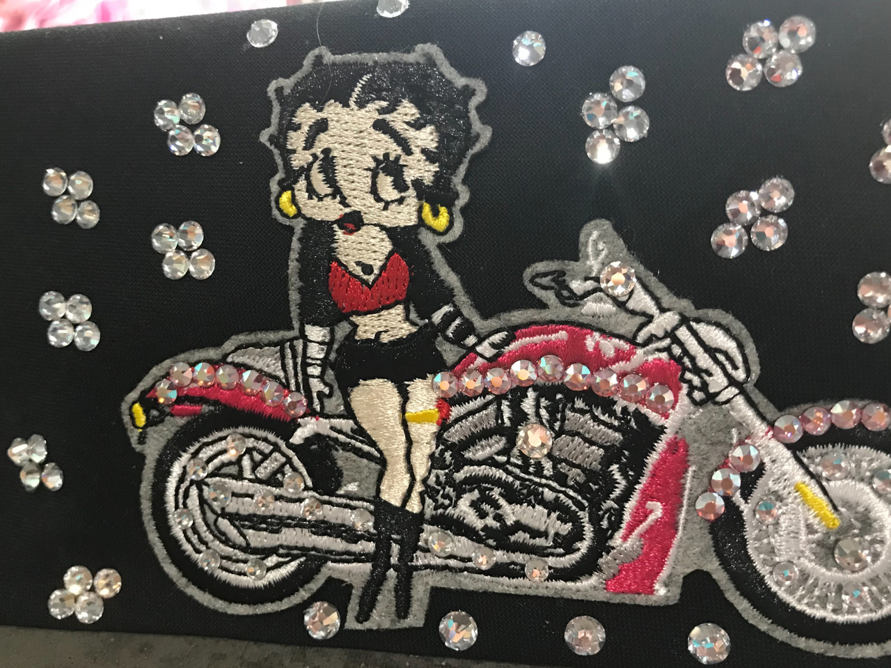 Bandana Betty Boop Motorcycle