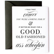 Card, Cancer Beat Get Well 
