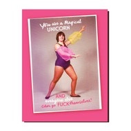 Card, Magical Unicorn-Go Fuck Themselves