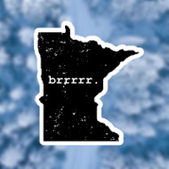 Sticker,  Minnesota Burrrr 