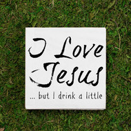 Napkins, I Love Jesus But I Drink A Little, 20pk