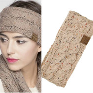 Headband, Fleece Lined Latte