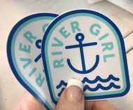 Sticker, Anchor River Girl