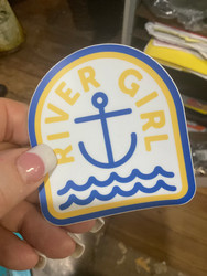 Sticker, Anchor River Girl