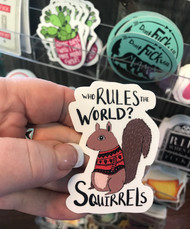 Sticker, Squirrel Who Rules The World