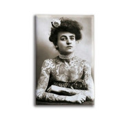 Magnet, Tattoo Vintage Lady