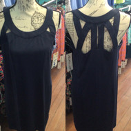 Dress, Sleeveless Sexy Navy LuLu B 