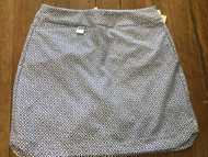 LuLu B Skort, 4 Pocket Greek Key Black LuLu B 