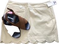 Skort, 4 Pocket Stone Scallop Hem LuLu B 