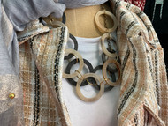 Necklace, Omala Circles 25”