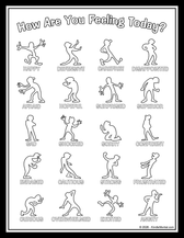 Silhouette Feelings Poster: Sketch - 8.5"x11" Downloadable Poster