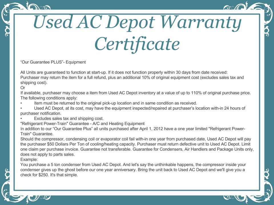 Carrier 38Brc048 Air Conditioner / Used Ac Depot Refurbished Certified