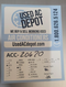 AMERICAN STANDARD Used Central Air Conditioner Condenser 4A7A6036H1000AA ACC-20670