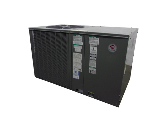 Used 4 Ton Heat Pump Package Unit RHEEM Model RQPM-A049JK000AUA ACC-21764
