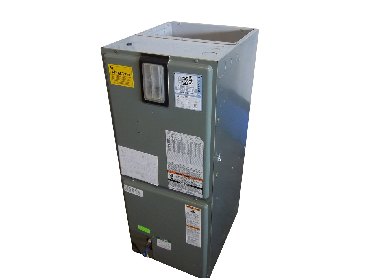 Used AC Depot Refurbished, Certified Air Handler RUUD UHSAHM3017JA ACC