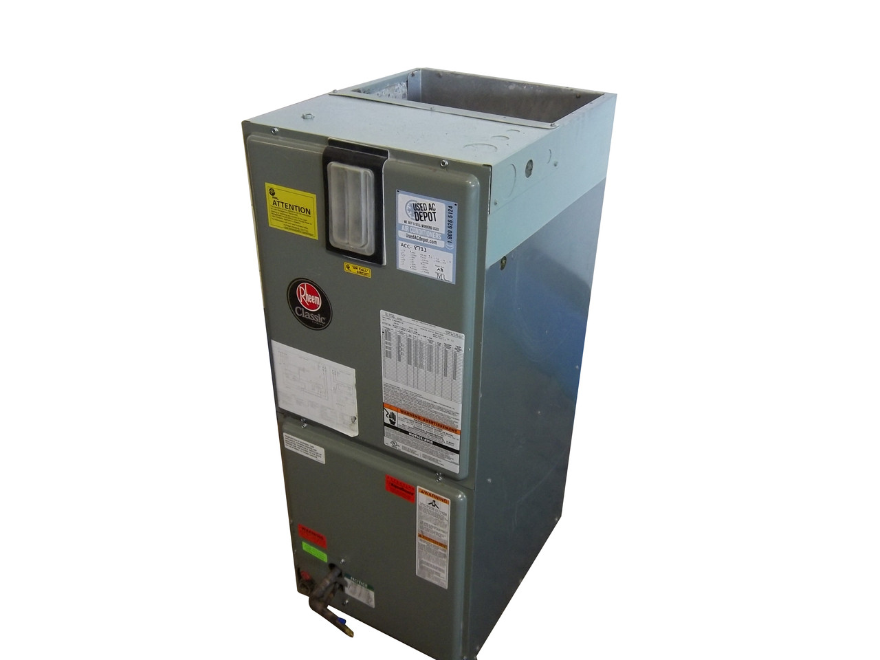Used AC Depot Refurbished, Certified Air Handler RHEEM RHSAHM3017JA