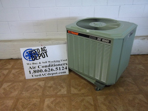 Used 3 Ton Condenser Unit TRANE Model TTR036C100A3 1J