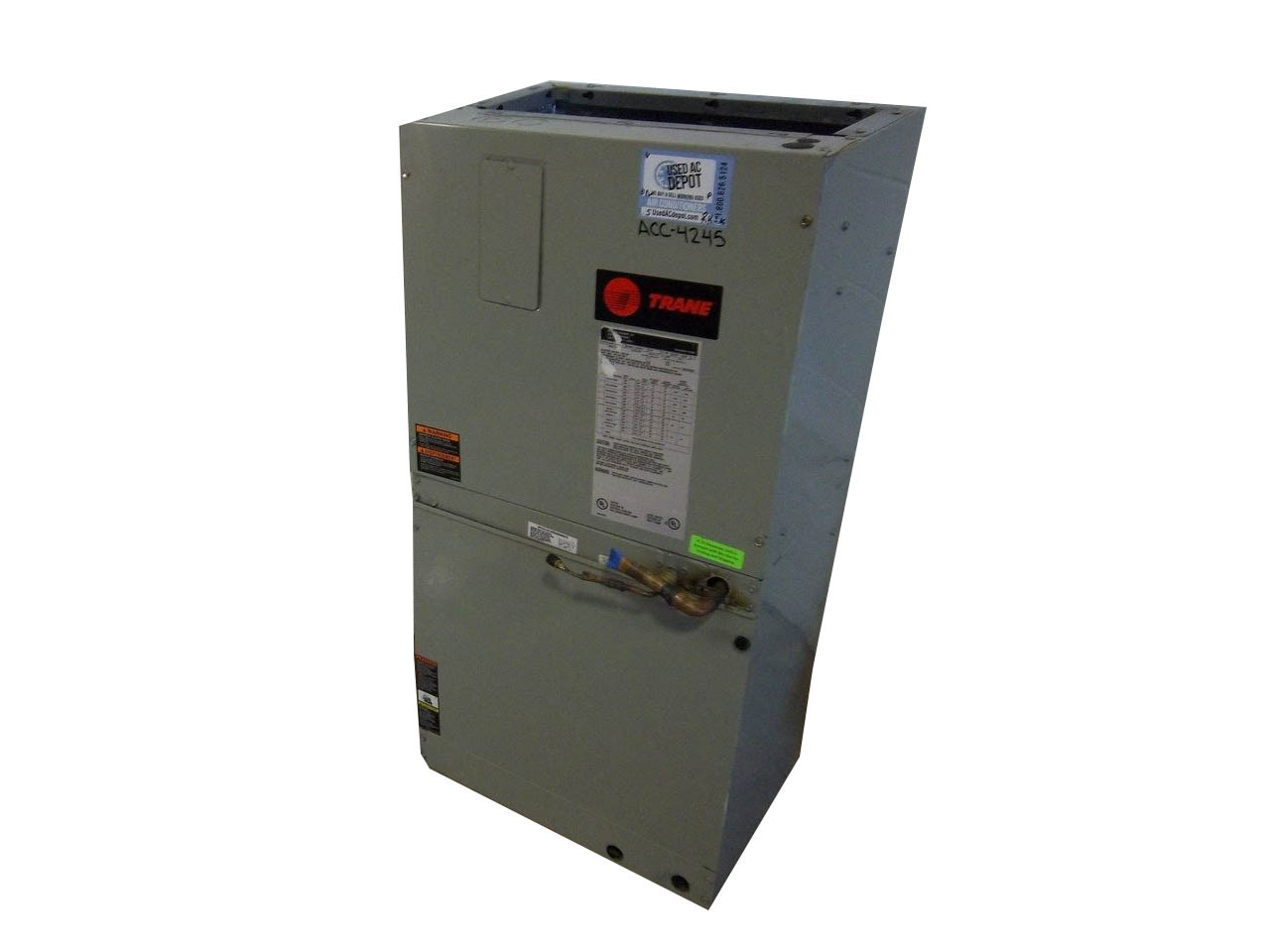 Shop TRANE Used AC Air Handler TVF018A14DAI ACC4245 Used AC Depot