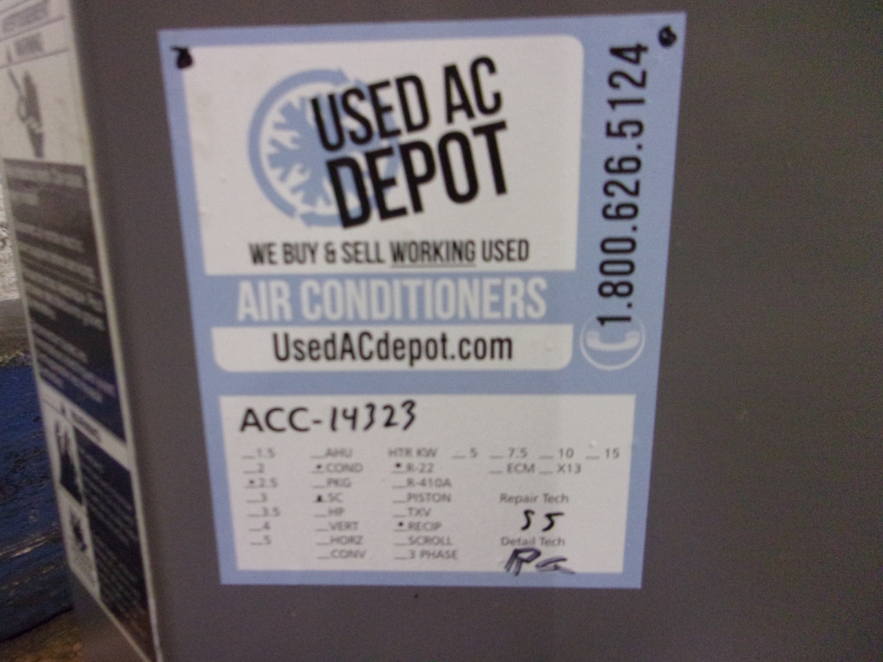 Shop Payne Used Central Ac Condenser Pa10ja030 G Acc 14323