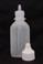 2 oz. Plastic Bottle Natural Cylinder with Nipple/Cap