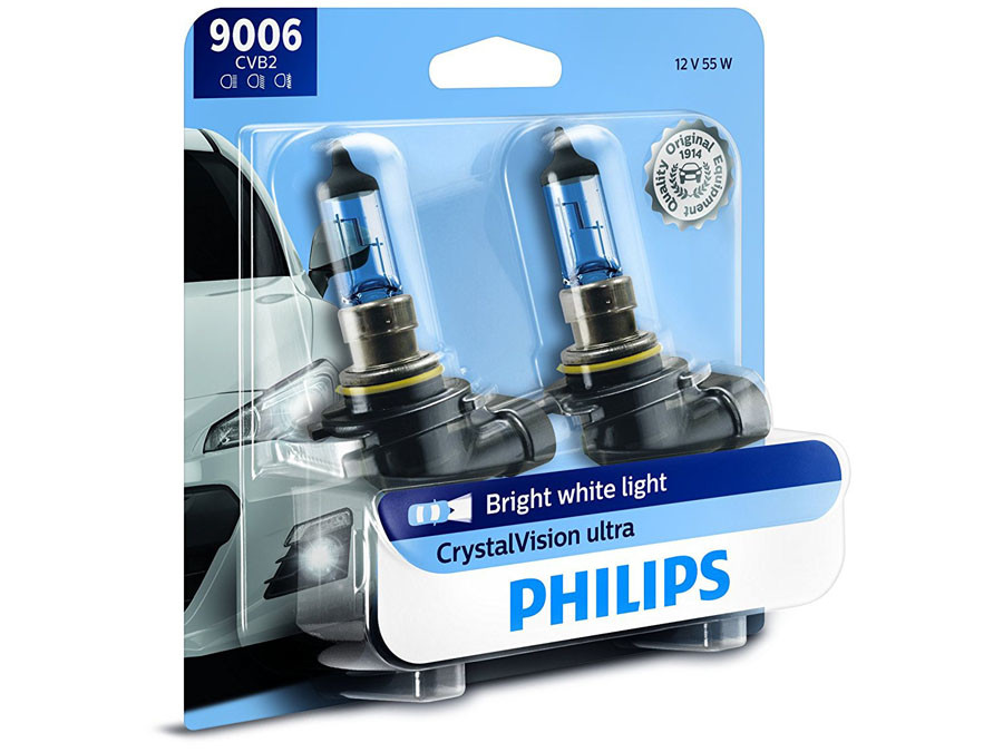 Enclosed package of Philips Crystal Vision 9006/HB4