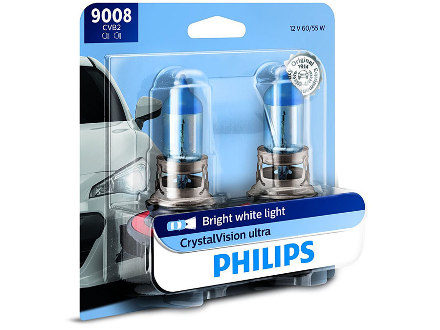 Enclosed package of Philips Crystal Vision 9008/H13