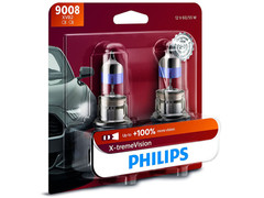 Enclosed package of Philips X-treme Vision +100% H13/9008