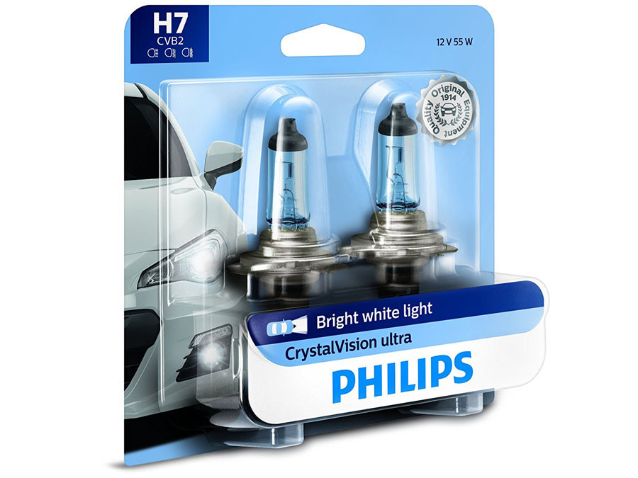 Enclosed package of Philips Crystal Vision H7