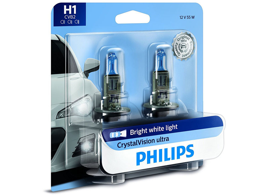 Enclosed package of Philips Crystal Vision H1
