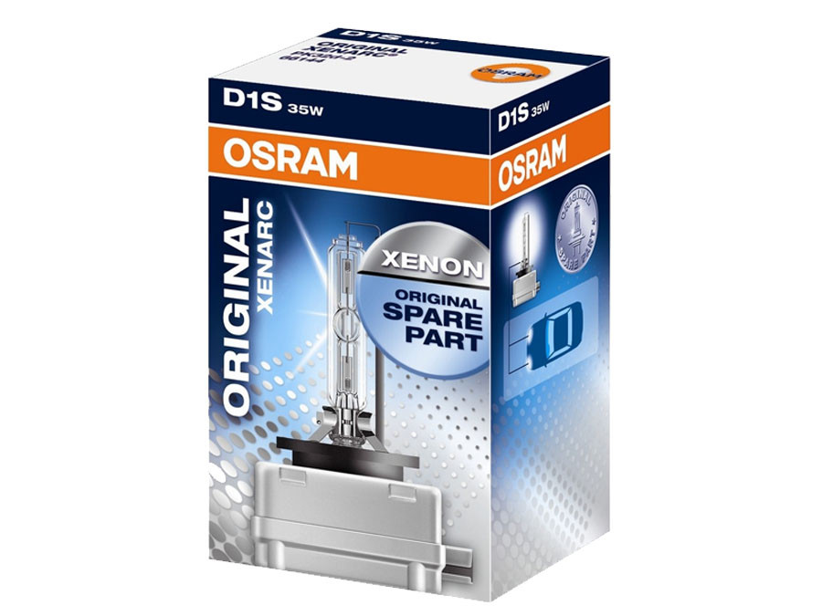 Single package of Osram Xenarc Original HID D1S bulb