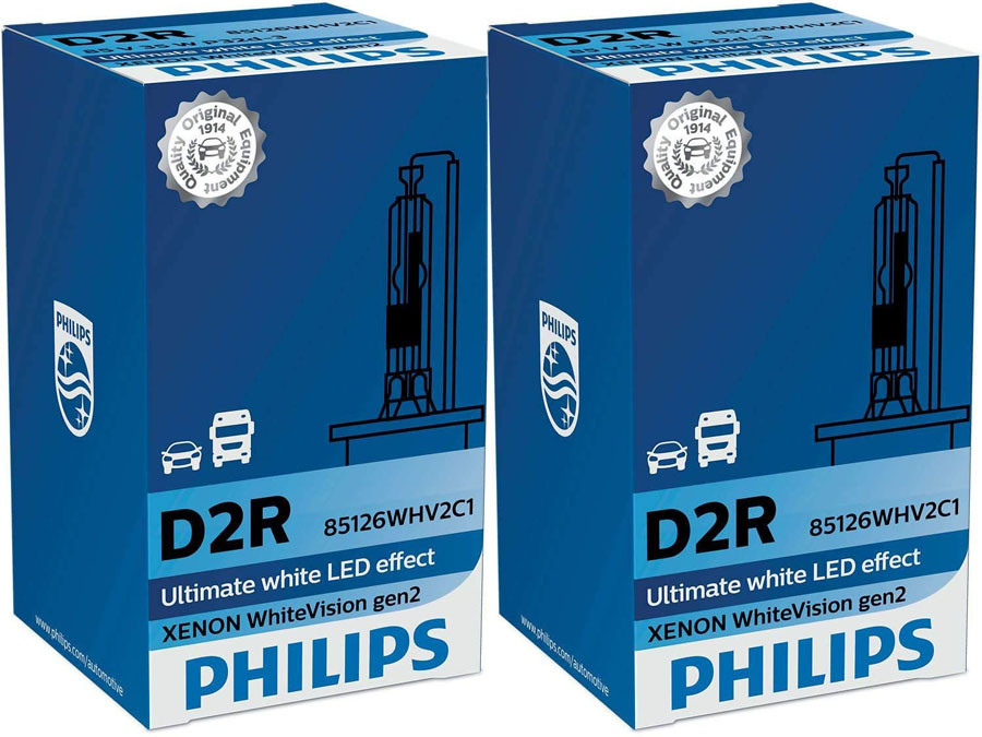Dual package of Philips White Vision Gen2 D2R