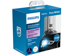 Dual package of PHILIPS Ultinon HID Bulbs 6000K 85126WXX2 D2R