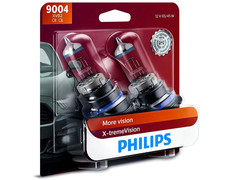Dual package of Philips X-treme Vision +100% halogen bulbs 3400K 9004XVB2 9004/HB1