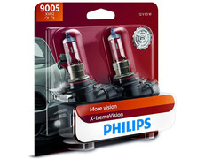 Dual package of Philips X-treme Vision +100% halogen bulbs 3400K 9005XVB2 9005/HB3