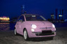 Full view of a vehicle installed with Philips Purple Color Vision halogen bulbs 3350K 12972CVPPS2 H7