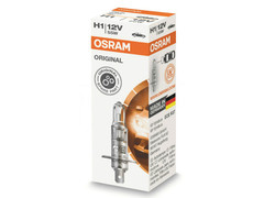 Single package of Osram Original Standard Halogen bulb 64150 H1