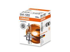 A single package of Osram Original Standard Halogen bulb 64193 H4/9003/HB2