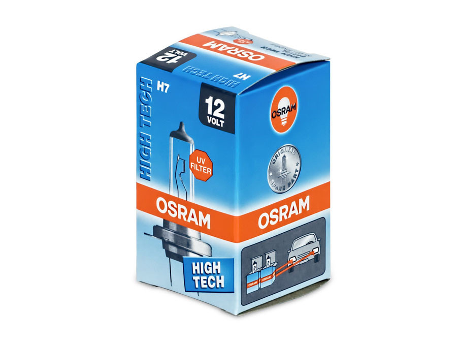 A single package of Osram High Tech Halogen bulb 6421L H7