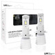 Enclosed package with two bulbs of LPF 6000K Fanless Halogen size LED Lights w/Smartchip H7 Enclosed package with two bulbs of LPF 6000K Fanless Halogen size LED Lights w/Smartchip H7