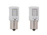 Two bulbs of Philips Ultinon LED Red Interior/Exterior bulbs 1156