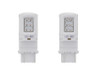 Two led bulbs of Philips Ultinon LED Red Interior/Exterior bulbs 3157 Two led bulbs of Philips Ultinon LED Red Interior/Exterior bulbs 3157