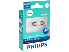 Enclosed package of Philips Ultinon LED White Interior/Exterior bulb DE3022