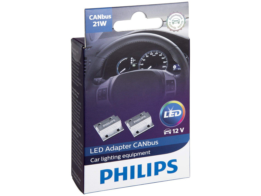 Enclose package of Philips LED Warning Canceller CAN-bus 21W