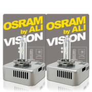 Osram by ALI D5S HID Xenon Replacement Bulb KUV series - Pack of 2