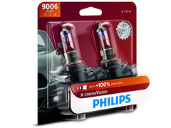 Enclosed package of Philips X-treme Vision +100% 9006/HB4