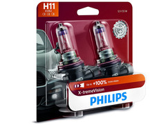Enclosed package of Philips X-treme Vision +100% H11