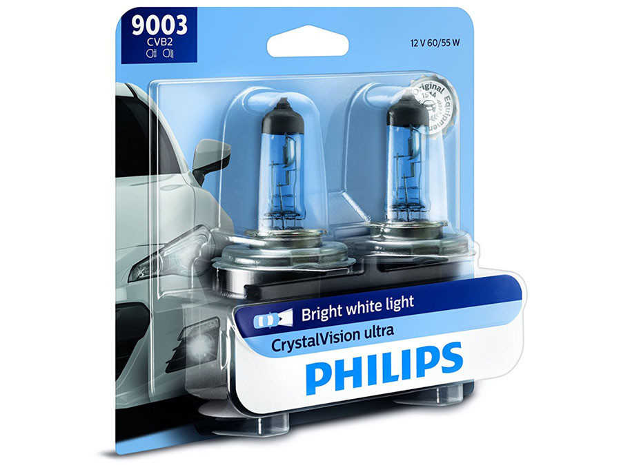 Enclosed package of Philips Crystal Vision H4/9003/HB2