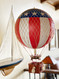 Authentic Models AP163US Royal Aero Helium US Flag Balloon Inset